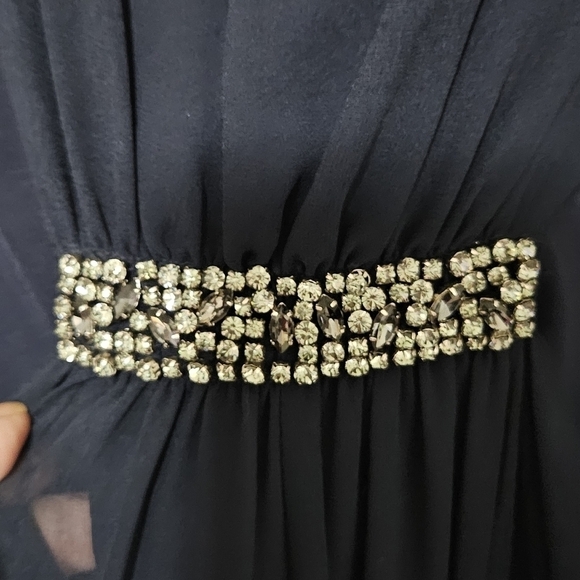 Rickie Freeman Teri Jon maxi dress size 10 - Picture 5 of 13